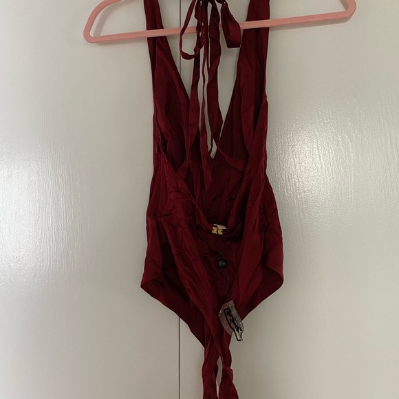 NWT For Love and Lemons Aries Silky Bodysuit - Picture 4 of 4